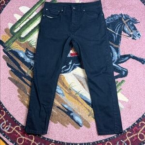 LEVI'S 512 BLACK JEANS 34x30